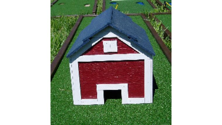 Obstacle – Barn Mini Golf Game Obstacle | Rental