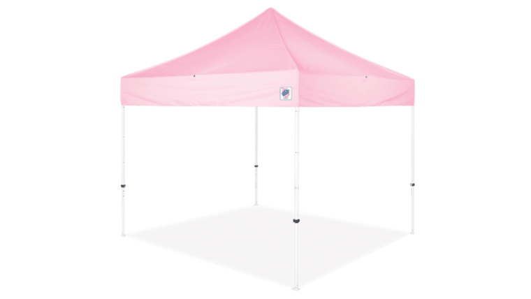 10′ x 10′ Commercial Pop Up Tent – Pink | Rental