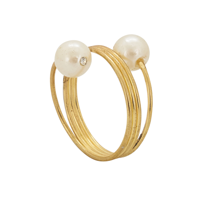NR409 Pearl Napkin Ring | Rental