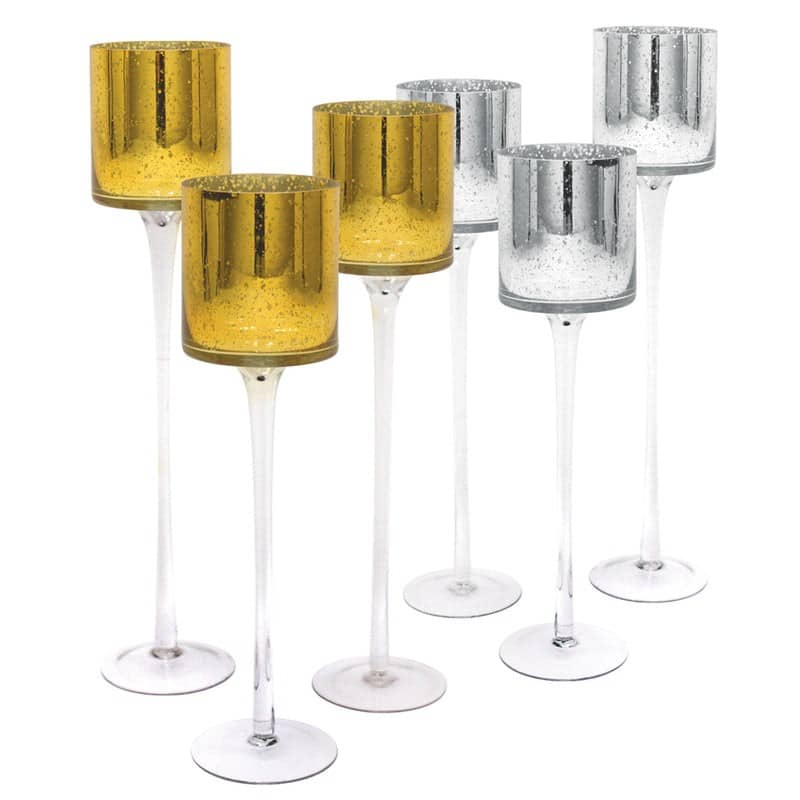 Linear Votive Gold & Silver | Rental