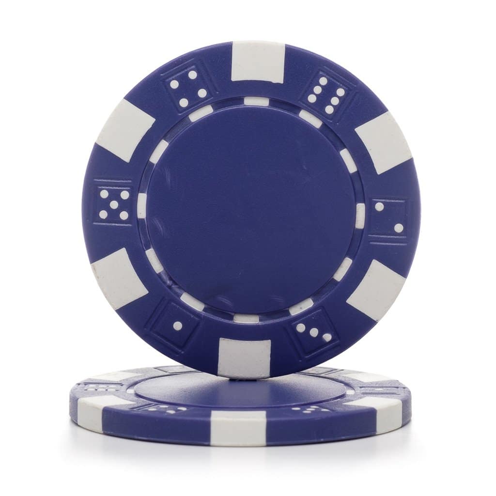 Part  – Brybelly Purple Clay Composite Striped 11.5 Poker Chip Rental | Rental