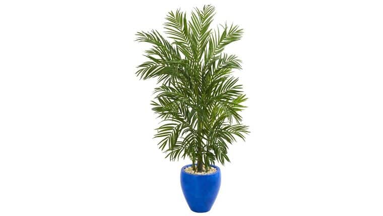 4’ Areca Artificial Palm Tree in Sand Colored Planter | Rental 4’ Areca Artificial Palm Tree in Sand Colored Planter | Rental