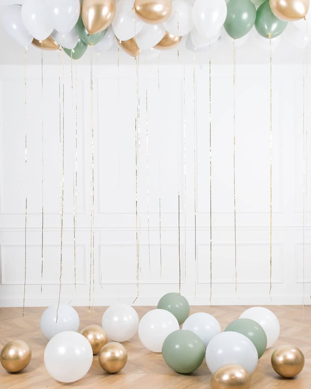 Botanical – Ceiling & Floor Balloon Set | Rental Botanical – Ceiling & Floor Balloon Set | Rental