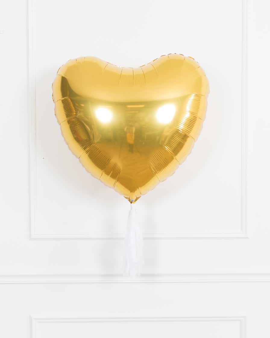 Botanical – 36in Heart Foil Balloon with Skirt | Rental