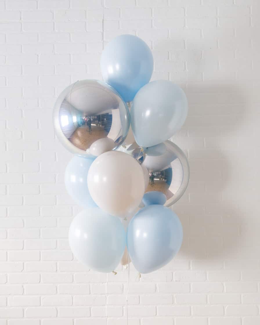 Provence – Orb and 11in Balloons – bouquet of 10 | Rental