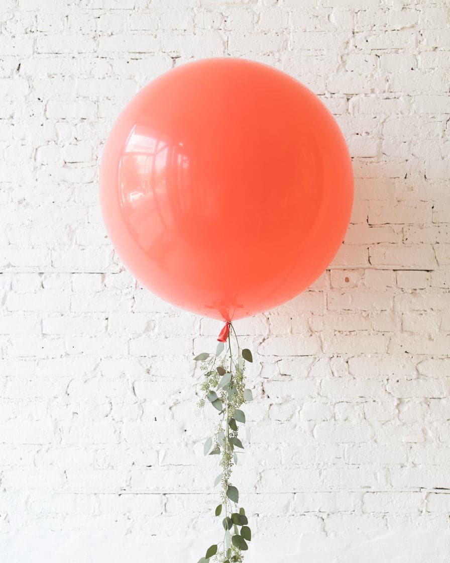 Colorful Bloom – Giant Balloon with Greenery Tassel | Rental Colorful Bloom – Giant Balloon with Greenery Tassel | Rental