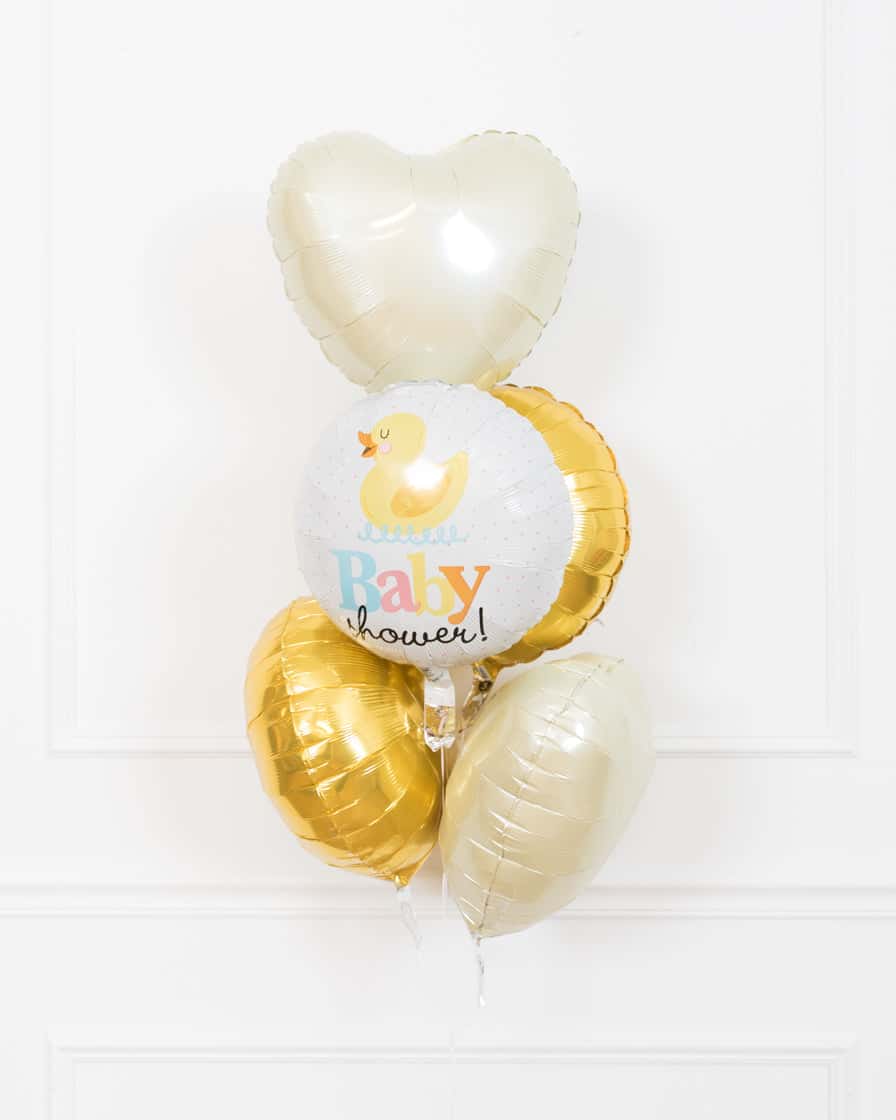 Office Baby Shower – All Foil Bouquet of 5 | Rental Office Baby Shower – All Foil Bouquet of 5 | Rental