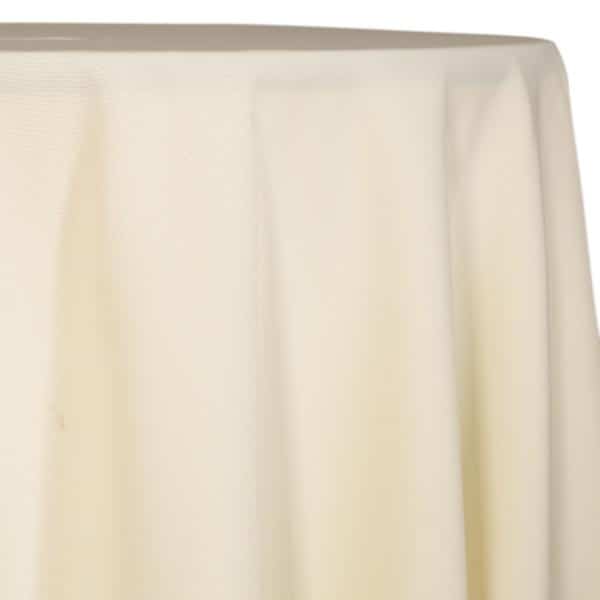 Ivory – Polyester “Tropical ” Tablecloth – Many Size Options | Rental Ivory – Polyester “Tropical ” Tablecloth – Many Size Options | Rental