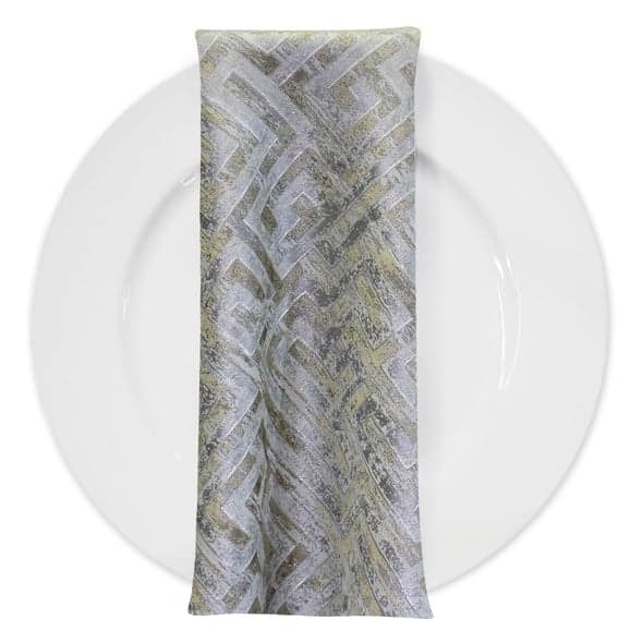 Gio Jacquard Table Napkin in Ivory | Rental Gio Jacquard Table Napkin in Ivory | Rental