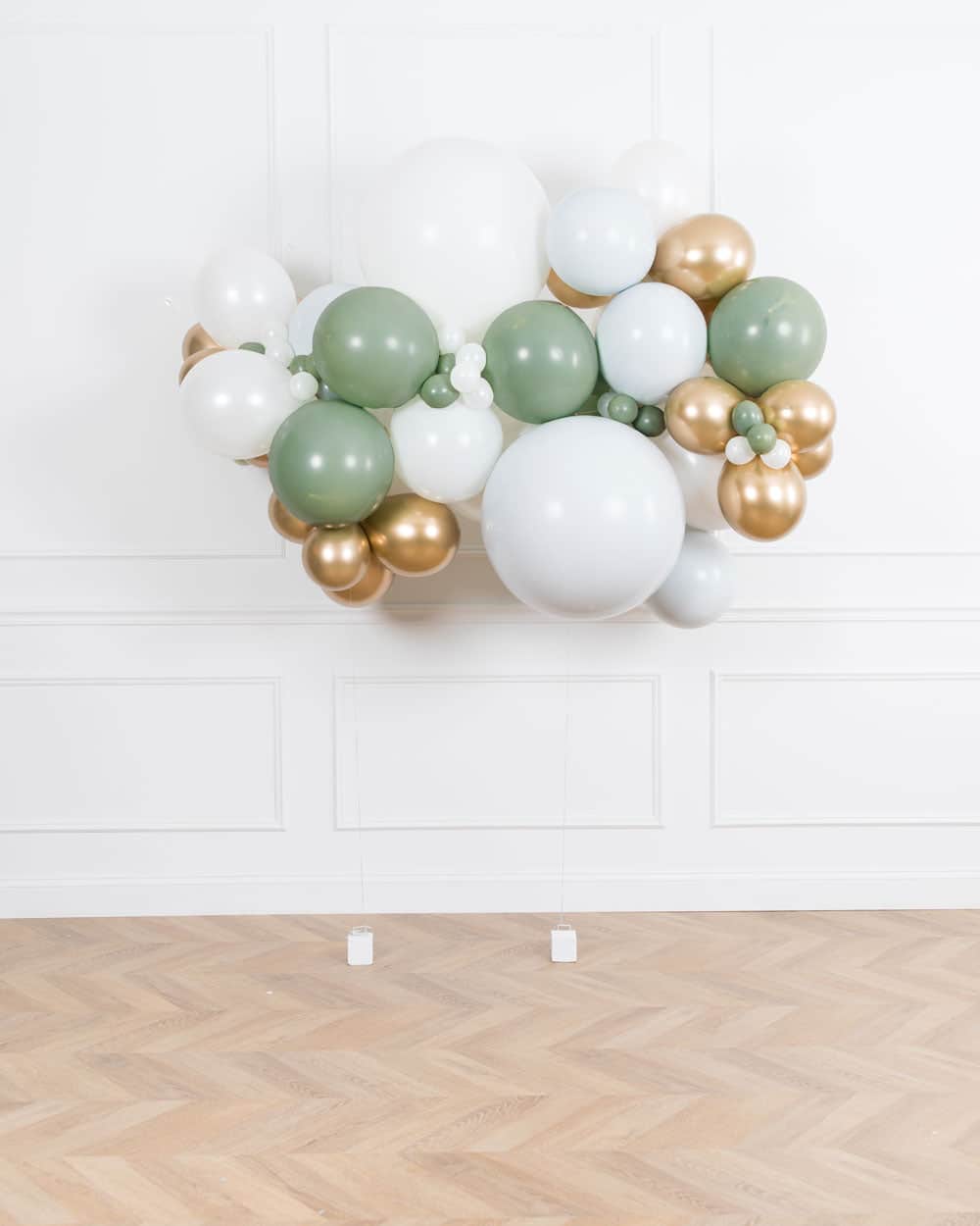 Blushing – Balloon Backdrop Floating Piece – 6ft | Rental
