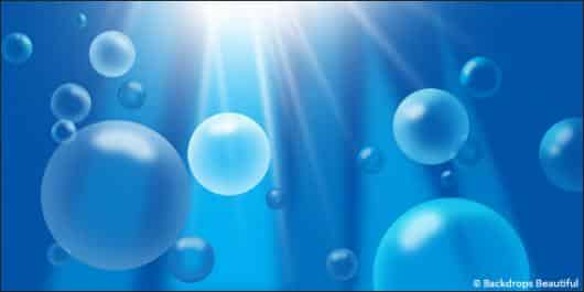 Bubbles 1 Blue | Rental