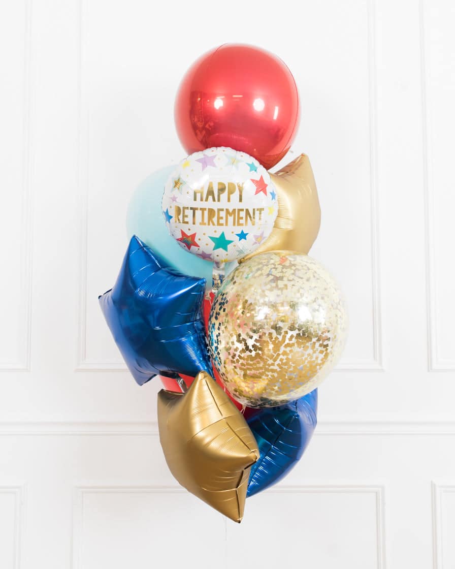 GIFT- Happy Retirement Balloon Bouquet | Rental