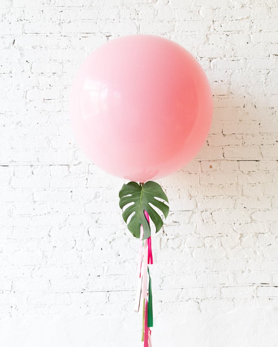 Flamingo Fling – Giant Balloon with Greenery Tassel | Rental Flamingo Fling – Giant Balloon with Greenery Tassel | Rental