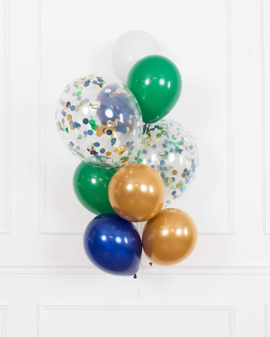 The Big Game – Confetti Balloon Bouquet | Rental