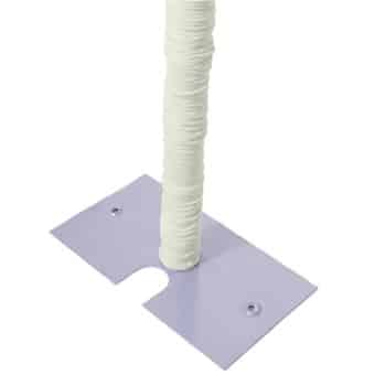 10ft Spandex Pole Cover (for upright 8ft & under) – Ivory | Rental 10ft Spandex Pole Cover (for upright 8ft & under) – Ivory | Rental