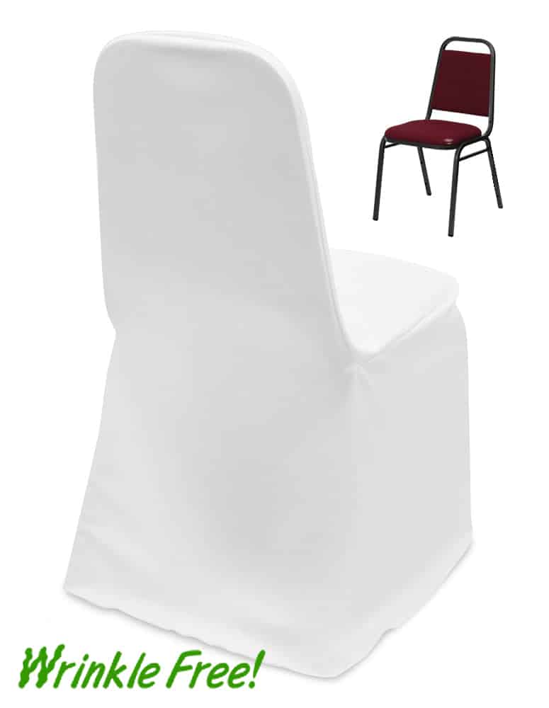 Scuba (Wrinkle-Free) Stacking Banquet Chair Cover – Premium Quality | Rental Scuba (Wrinkle-Free) Stacking Banquet Chair Cover – Premium Quality | Rental