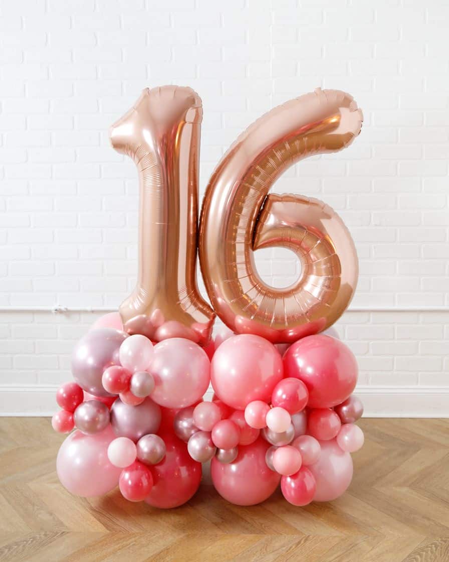 Life In Plastic – Number Balloon Pedestal Pedestal – 3ft | Rental Life In Plastic – Number Balloon Pedestal Pedestal – 3ft | Rental