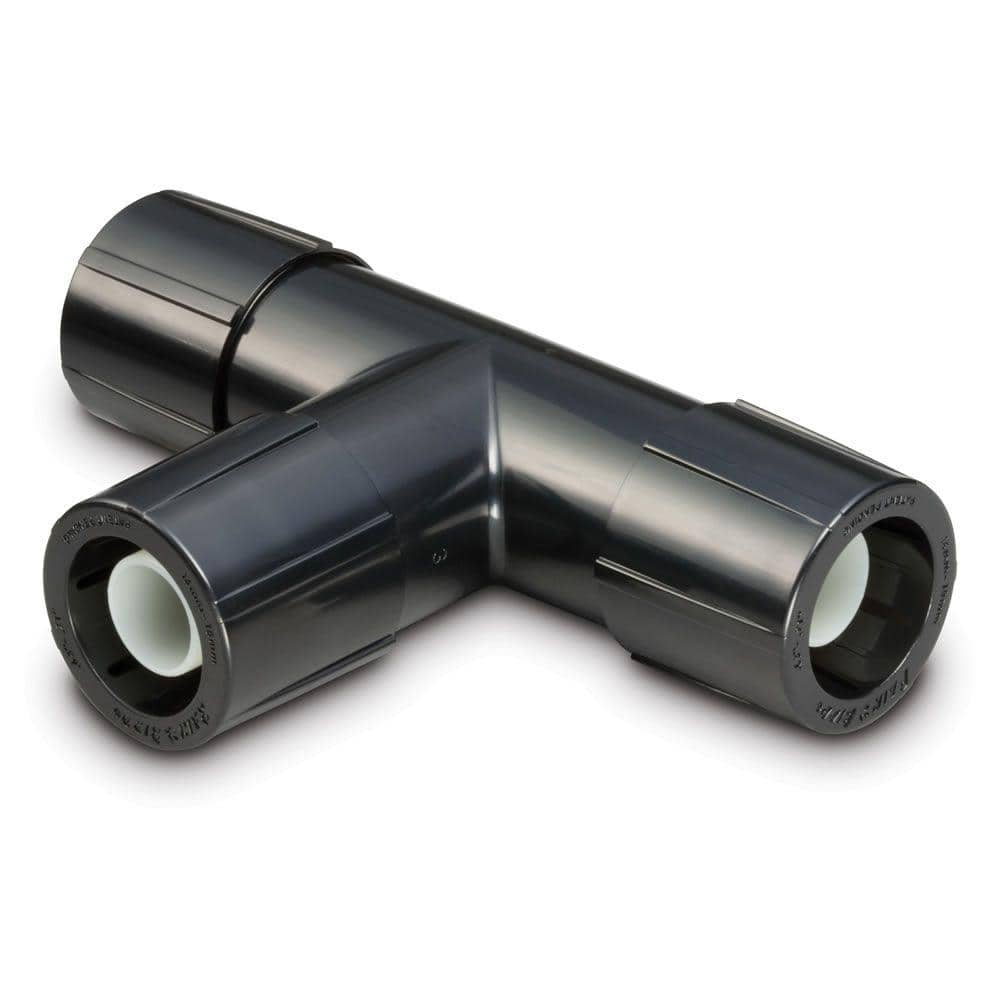 1/2 in. Easy-Fit Tee for Drip Tubing (fits 0.63 in. to 0.70 in. O.D.) | Rental 1/2 in. Easy-Fit Tee for Drip Tubing (fits 0.63 in. to 0.70 in. O.D.) | Rental