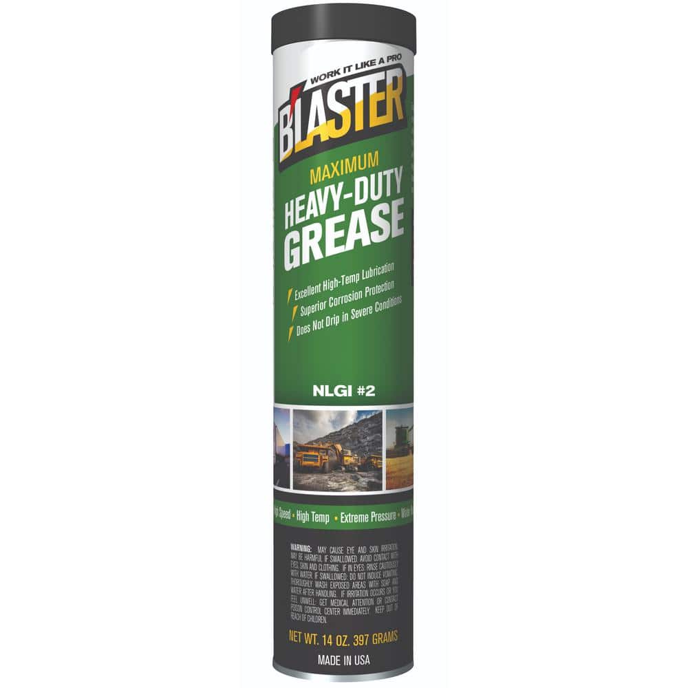 Blaster — 14 oz. Maximum Heavy-Duty Grease Cartridge for Grease Gun | Rental