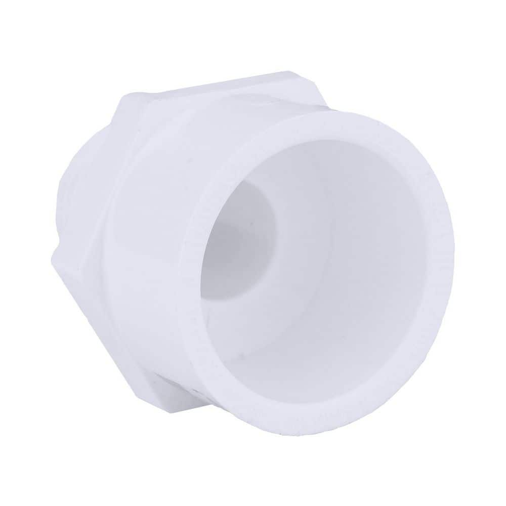 Charlotte Pipe — 1 in. x 1-1/4 in. PVC Schedule 40 MPT x S Reducer Male Adapter | Rental