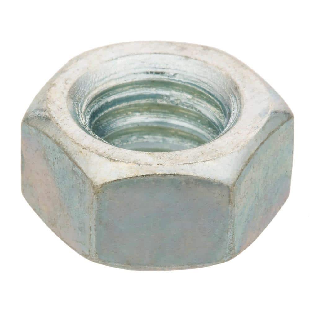 Everbilt — 3/8 in.-16 tpi Zinc Hex Nut (100-Pack) | Rental Everbilt — 3/8 in.-16 tpi Zinc Hex Nut (100-Pack) | Rental