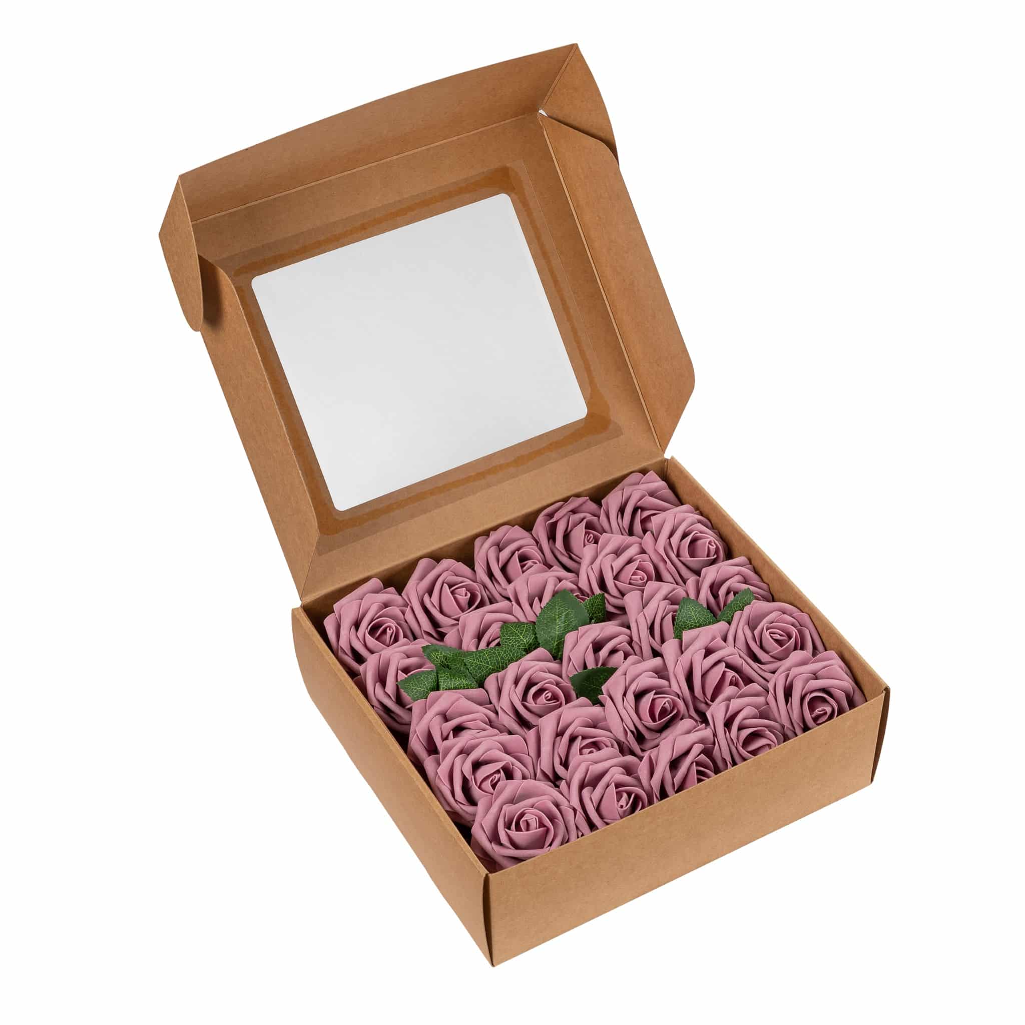 Artificial DIY Foam Rose Stems (50 pcs) – Mauve/Dusty Rose | Rental Artificial DIY Foam Rose Stems (50 pcs) – Mauve/Dusty Rose | Rental