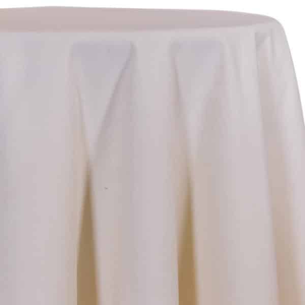 Ivory – Spun Polyester “Feels Like Cotton” Tablecloth – Many Size Options | Rental