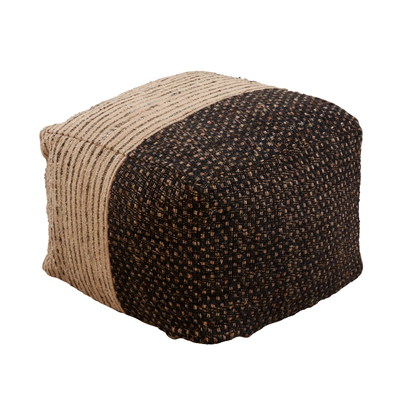 PU714 Two-Tone Pouf | Rental