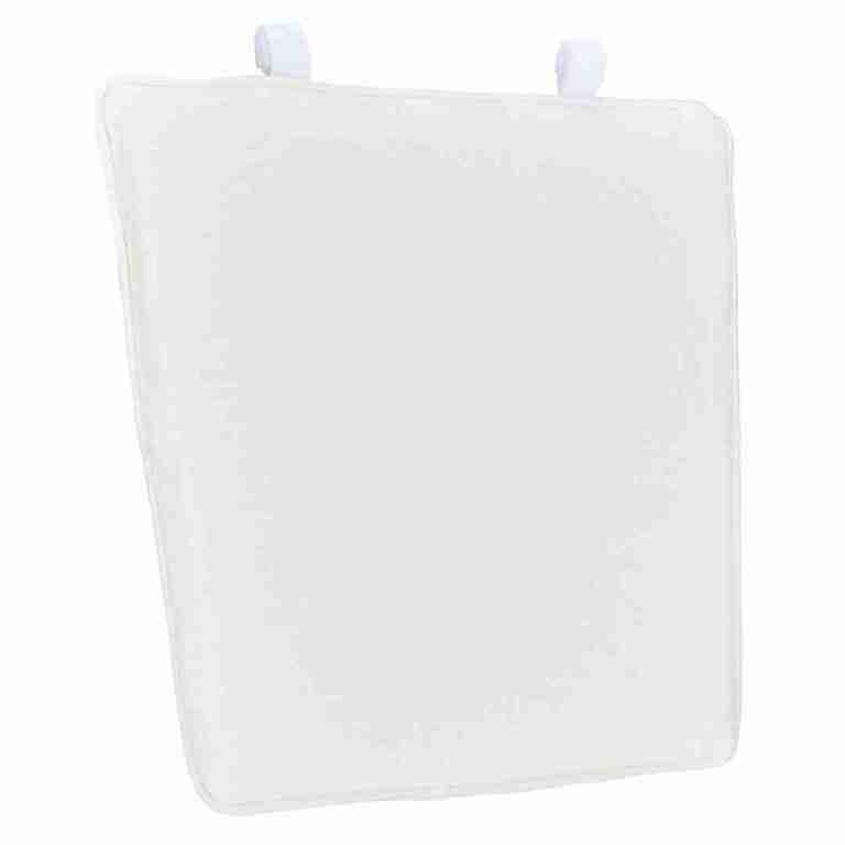White 1″ Thick Chiavari Chair Back Cushion | Rental